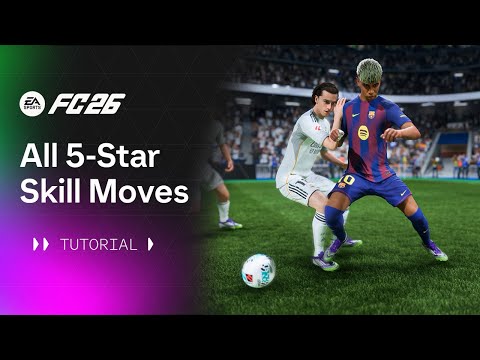 FC 26 | ALL 5-STAR SKILL MOVES TUTORIAL | Xbox & Playstation