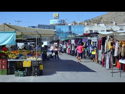 Markt in Orihuela - Wochenmarkt in der Stadt Orihuela