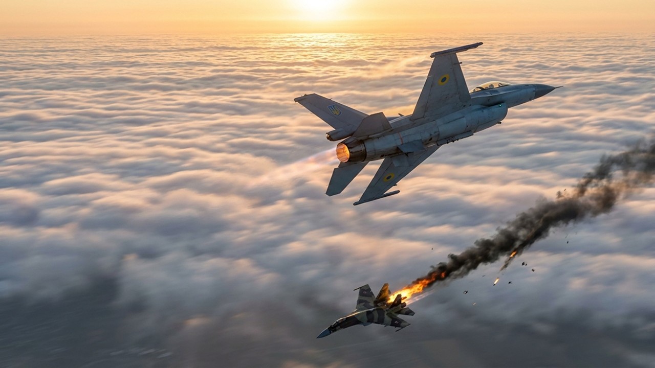 CONFIRMED: UKRAINE'S F-16 JUST SHOT DOWN RUSSIA'S BEST FIGHTER || 2026