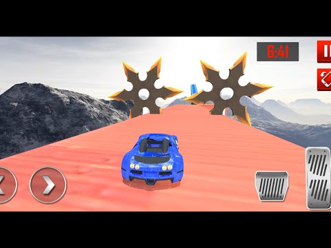Mega Ramp Car Racing Stunts 3D Impossible Tracks LEVEL #15 Impossible Car Stunts 3D Android Gameplay