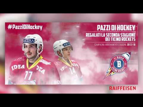 Campagna abbonamenti HCB Ticino Rockets - Salite sul ring con i Ticino Rockets
