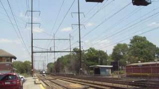 preview picture of video 'Amtrak Acela Express At HOLMES Interlocking'
