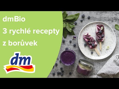 dmBio 3 rychlé recepty z borůvek | dm drogerie