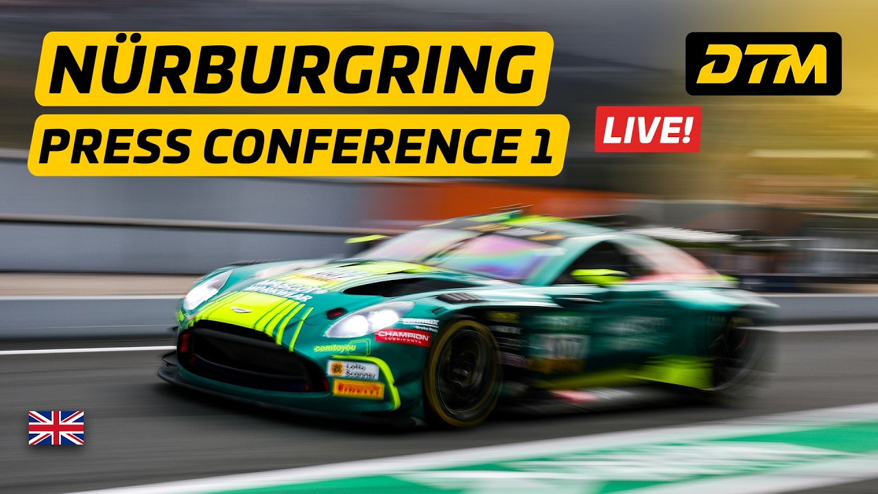 LIVE: DTM Nürburgring 2026 – Post-Race 1 Press Conference 🎙️ | DTM 2026