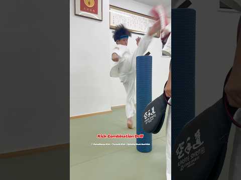 【キック・コンビネーション・ドリル】 #大谷道場 #空手 #karate #fullcontactkarate #martialarts #kyokushin #shorts