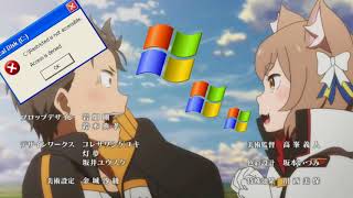 Re:Zero - OP2 「Paradisus Paradoxum」 (Windows XP Remix)