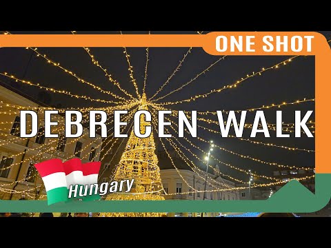 Debrecen Christmas Market Walk | One of Europe’s Top 5 Christmas Markets (2025)