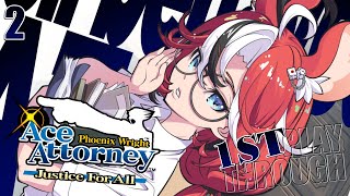 Start - ≪Ace Attorney: Justice For All≫ but the clock said 7 ... First Playthrough! #2【SPOILER WARNING】