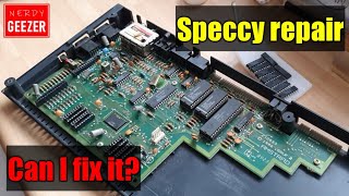 Sinclair ZX Spectrum 128k+2A repair