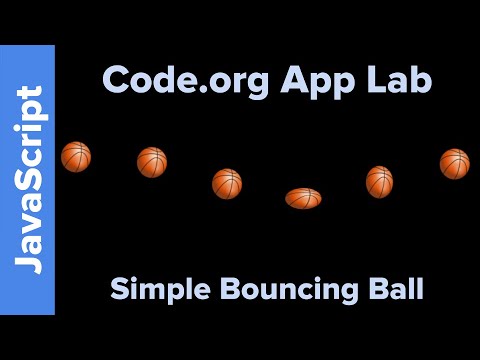 App Lab: Bouncing Ball Tutorial
