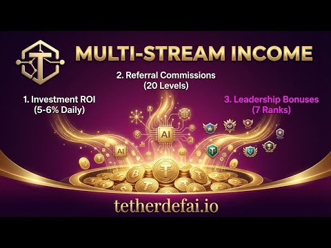 Tether DeFAI New Updates | How to Check Smart Contract & Withdraw ROI and Referral Income from SC