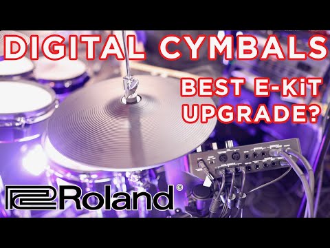 Are Digital Cymbals the Best E-Kit Upgrade? New Roland VH-14D Hi-Hats!