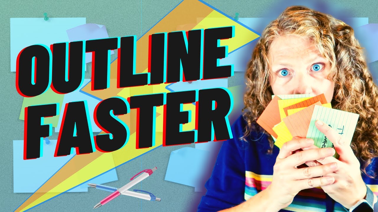 HOW TO OUTLINE YOUR BOOK FAST | My 5-Step Book Plotting Method
