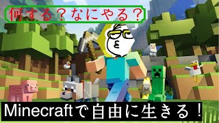 【マインクラフト・PC版】マイクラでサバイバルしたり、クラフトしたり、とにかく自由に生きていたい！【雑談とか】