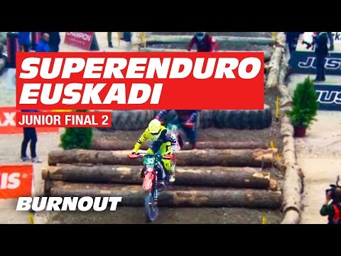 JUNIOR FINAL 2 FULL RACE | SuperEnduro Euskadi 2019 | BURNOUT