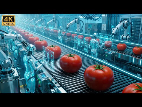 Tomato to Juice in 47 Seconds | Food Science Production Inside | Inside The Factory