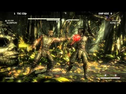 MKX @ Resistance 4 - TSC CDjr (Scorpion) vs EMP KDZ (Cassie/Kung Jin) [720p/60fps]