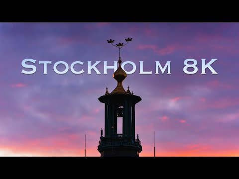 כל היופי של שטוקהולם הציורית בסרטון נפלא באיכות 8K