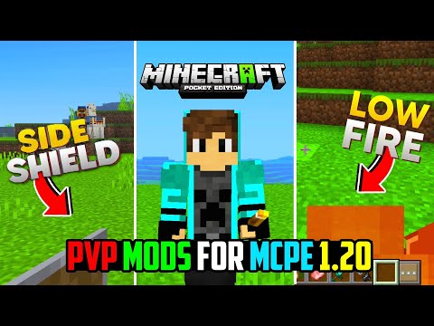 🔥ULTIMATE PVP MODS: Must-Have for Minecraft PE 1.20!🔥