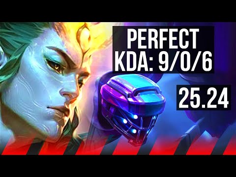 ZAAHEN vs JAX (TOP) | 9/0/6 | KR Master | 25.24