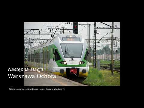 SIP - Koleje Mazowieckie - Zapowiedzi stacji: Warszawa Ursus - Warszawa Śródmieście