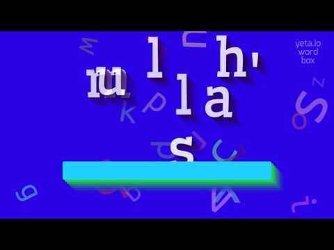 How to say "mullah's"! (High Quality Voices)