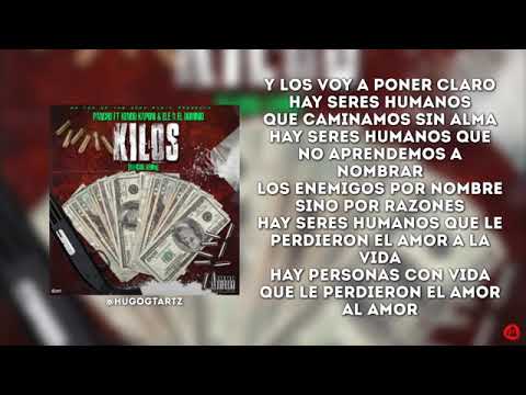 Kilos (Remix) [Letra] - Kendo Kaponi Ft. Pancho y Ele A El Dominio