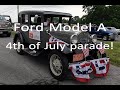 1930 Ford Model A In The 4th Of July Jonesborough Days Parade