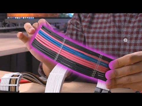 image-What are the cables on a PC power supply?