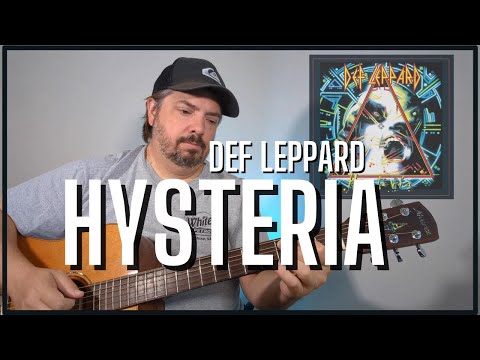 Def Leppard | Hysteria | Acoustic Guitar Lesson + Tutorial