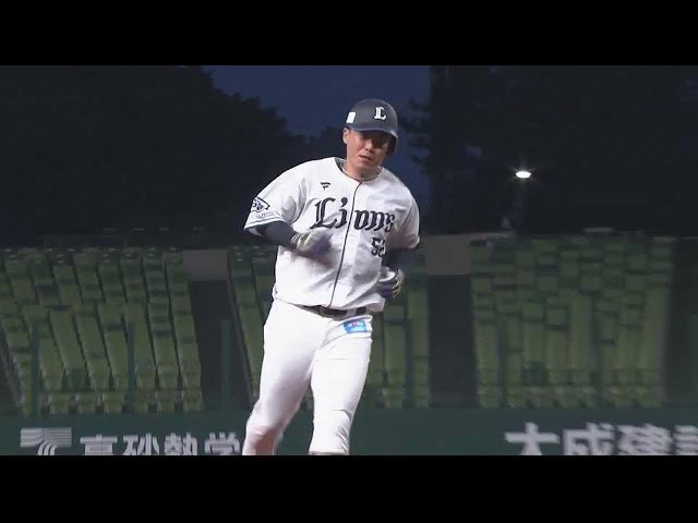 【ファーム】初球フルスイングでレフトへ叩き込む!! ライオンズ・陽川尚将の勝ち越しHR!!  2023年7月12日 埼玉西武ライオンズ 対 横浜DeNAベイスターズ