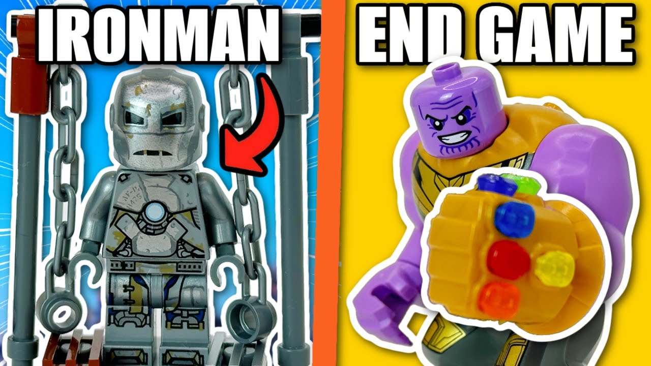 Building EVERY MARVEL MOVIE in LEGO!