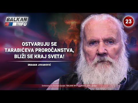 INTERVJU: Dragan Jovanović – Ostvaruju se Tarabićeva proročanstva, bliži se kraj sveta! (22.10.2025)
