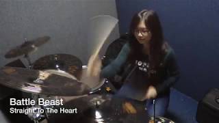 Battle Beast - Straight To The Heart (Drum Cover by Lu)