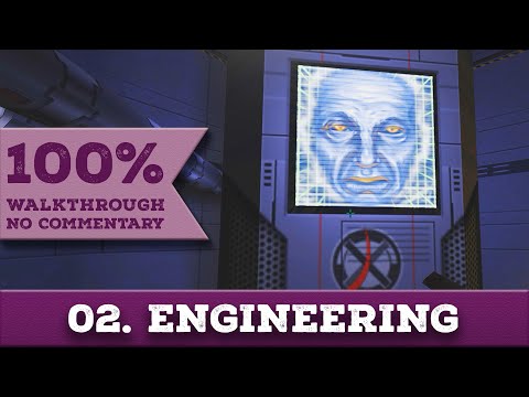 System Shock 2 Walkthrough (Impossible, All Collectibles) part 2 ENGINEERING