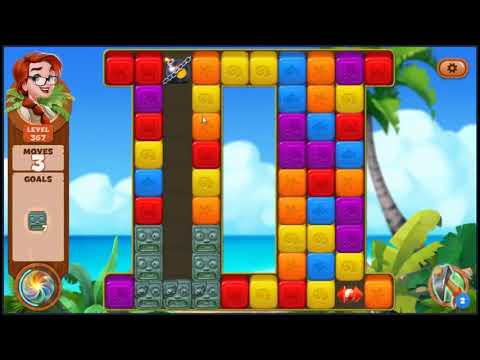 Lost Island Blast Adventure Level 367 - NO BOOSTERS 🏝️ | SKILLGAMING ✔️