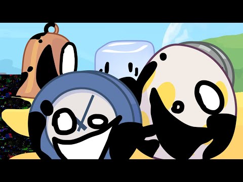 Uncertain rivalry - Clock and Eggy vs Pibby and Ghost BF| BFB X PIBBY X FNF