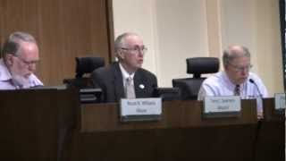 preview picture of video 'Councilmember Terry Seamens (vote: aye), City Attorney Silber comment on NDAA resolution, 5/21/2012'