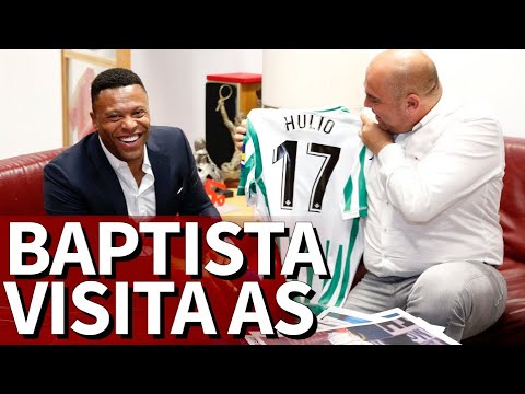 Baptista en As: "Soy afortunado por cumplir mis sueños de niño" | Diario As