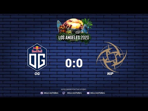 OG vs NiP | Best of 2 | Los Angeles MAJOR 2020 - ESL One DOTA 2