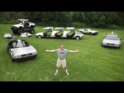 La colección de De Lorean DMC12 más extravagante