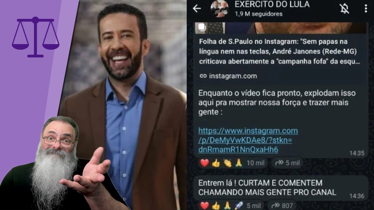KASSIO NUNES revoga DECISÃO de CUEVA, PROIBE CANAL de JANONES e ALERTA LULA: PODE dar RUIM