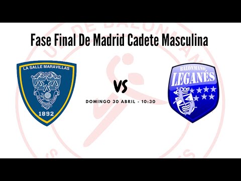 Fase Final De Madrid Cadete Masculina (domingo 30 abril)