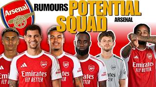 Arsenal Possible Squad 2026-27 | Arsenal Potential Squad 2026-27 - Based on Latest Transfer Rumours!