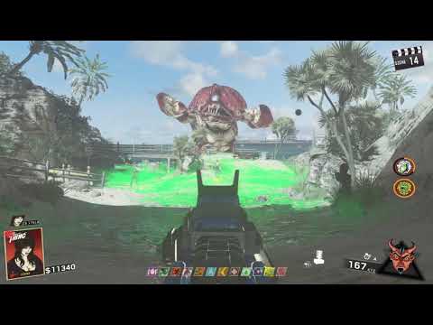 IW Zombies Attack of the Radioactive Thing Directors Cut Boss Fight 2 Player