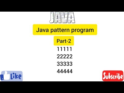 Java Pattern Program Part 2 Easy Learning Genius
