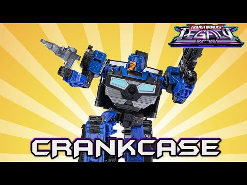 Transformers Legacy Deluxe Crankcase | VIDEO REVIEW