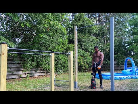 How I build a Calisthenics park in A Back yard .. lil info..