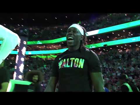 NBA FINALS 2024 Game 1 - Boston Celtics Players Introduction vs Dallas Mavericks