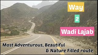 Download Lagu Way 2 Wadi Lajab ( Most Adventurous, Beautiful and Nature filled Route) Thumbnail